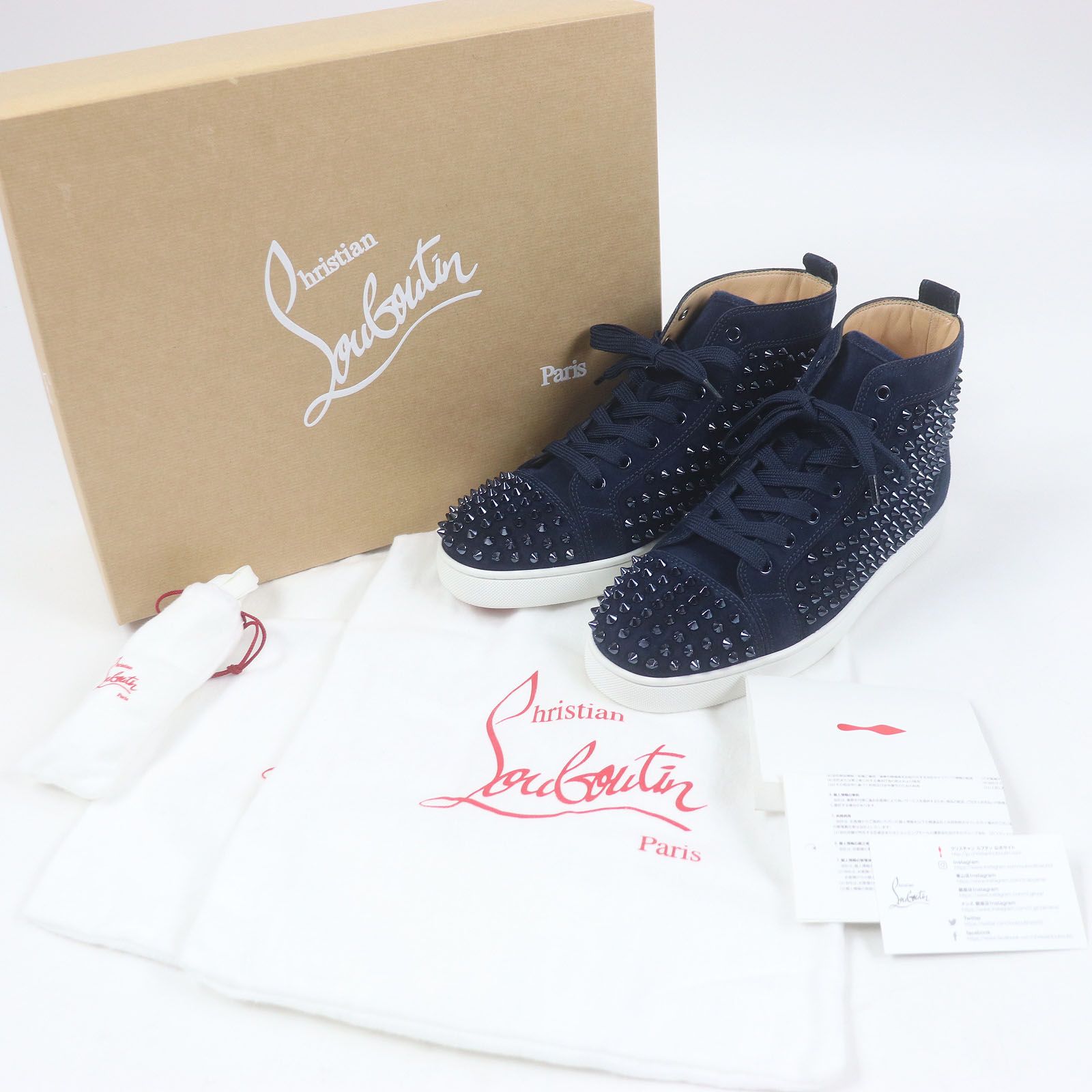 未使用品□Christian Louboutin クリスチャンルブタン 3101212 LOUIS