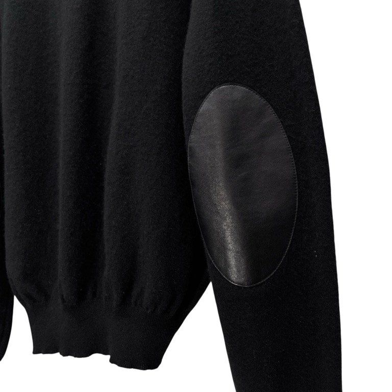 Maison Martin Margiela 14 08AW レザーエルボーパッチニット