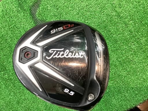 タイトリスト 915 D2 9.5° ドライバー DR ATTAS 6 7 フレックスS メンズ 男性用 右利き 右用 Cランク ゴルフクラブ