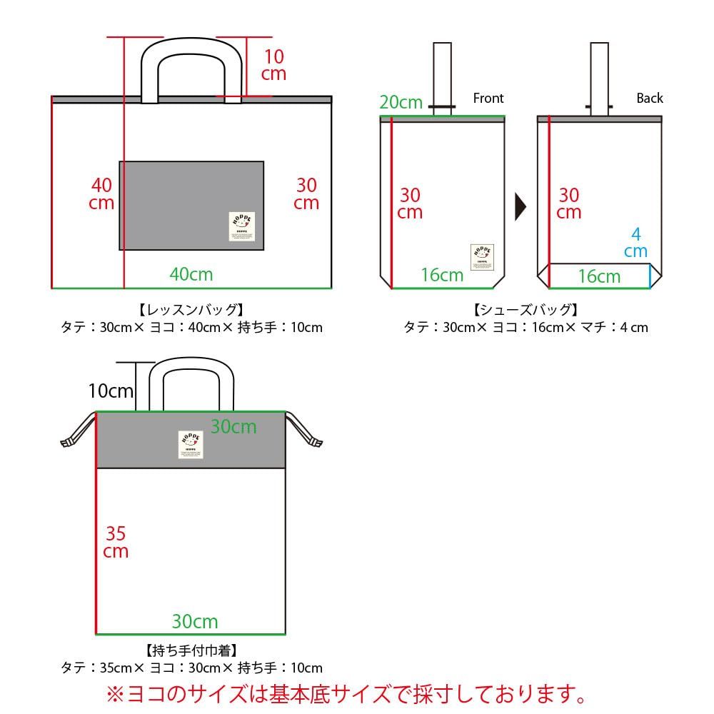 小学校 レッスンバッグ