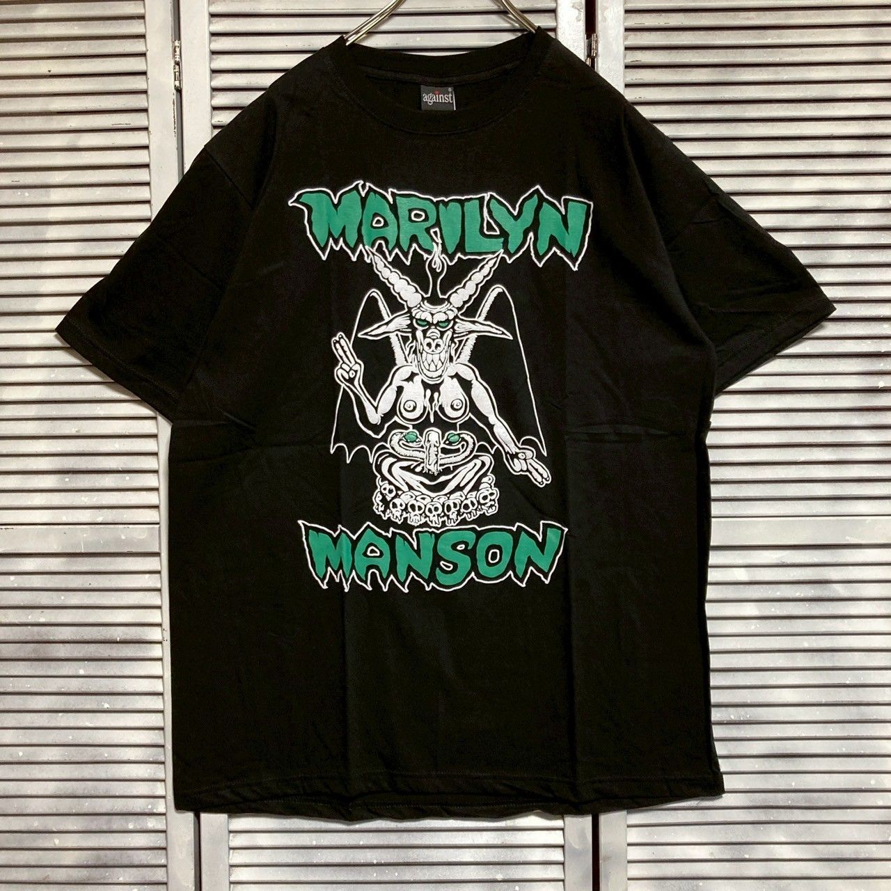 ≪超目玉★12月≫ Tシャツ ビンテージ US仕入れ マリリンマンソン ロック バンドT トップス