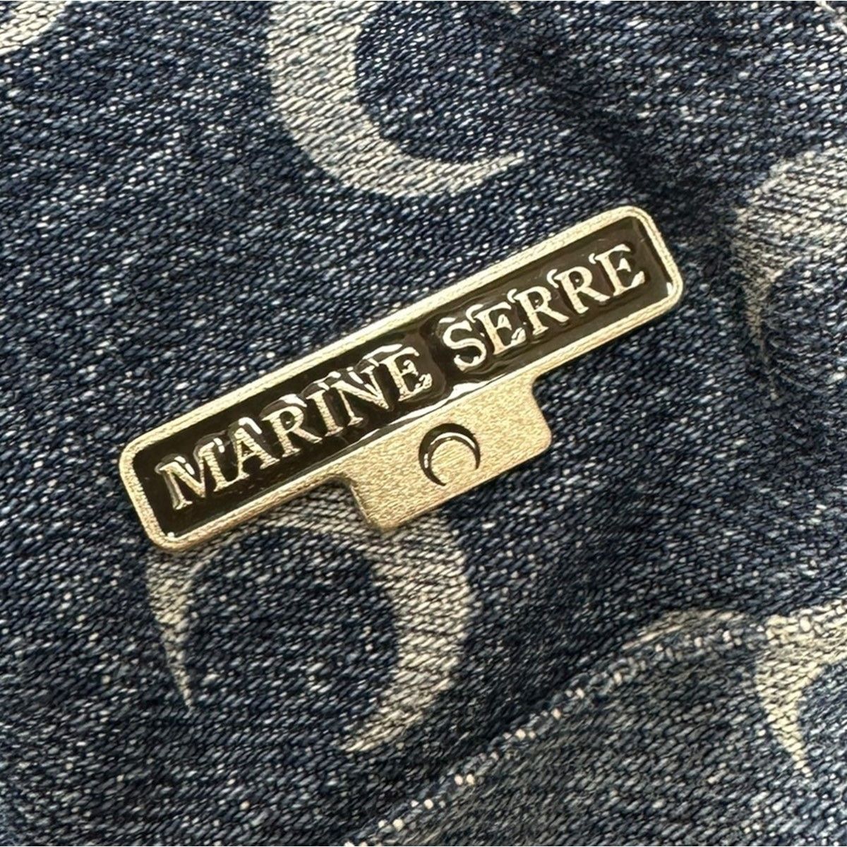 marine serreムーンレーザーデニムバケットハット ca．1990-2000
