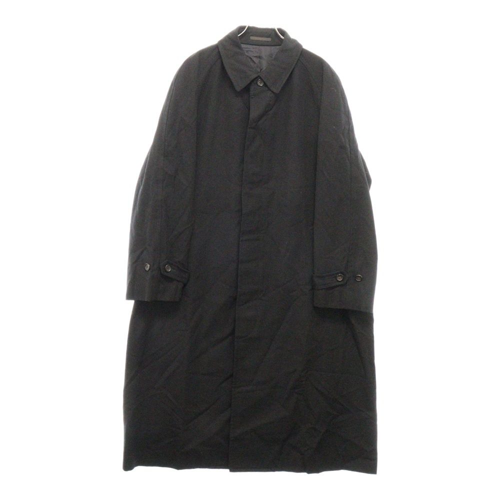COMME des GARCONS HOMME (コムデギャルソンオム) 89AW AD1989 ウールバルマカーンコート ブラック HC-08004M