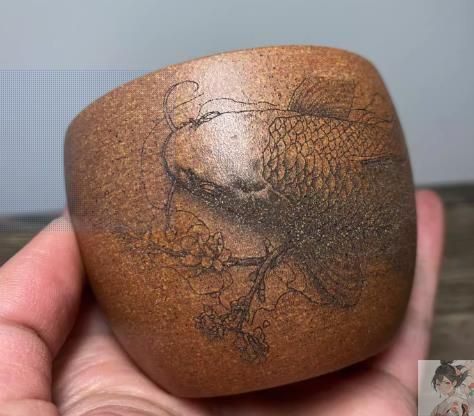 宜興 中國茶器 湯呑 茶道具 茶寵 美術 主人杯 茶碗 清蓮杯 宜興紫砂