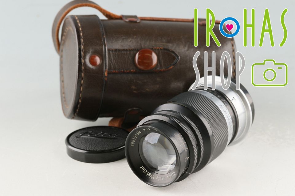 Leica Leitz Elmar 90mm F|4 Lens for Leica L39 56960T
