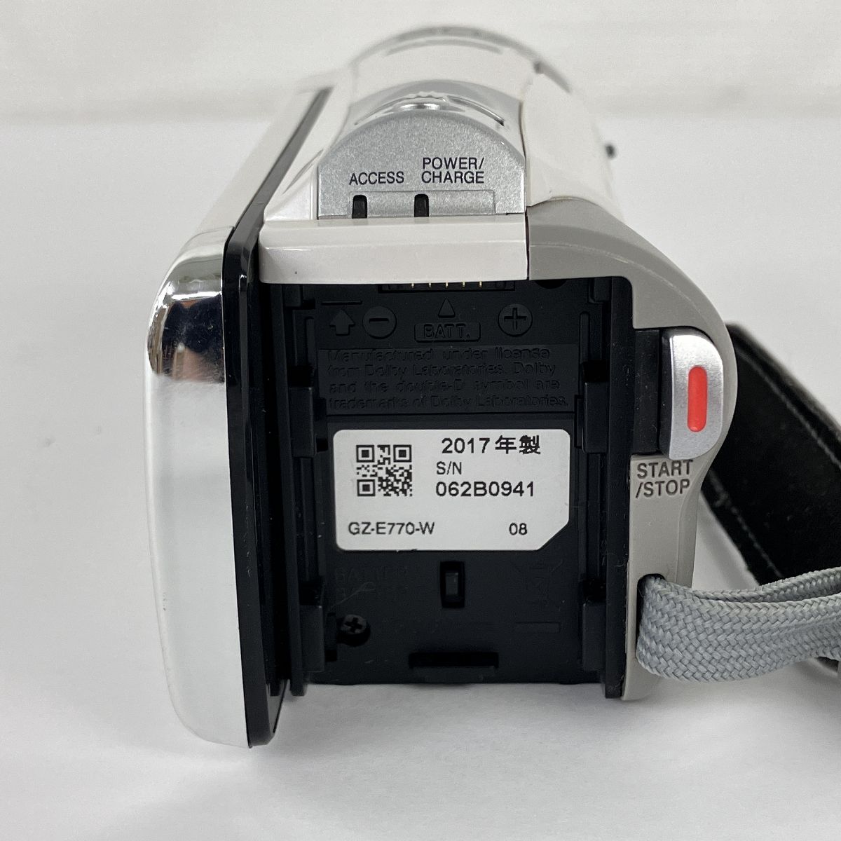 2017年製【動作ＯＫ】 JVC Everio GZ-E770-R 中古】JVC ケンウッド GZ-E770-R レッド ビデオカメラ | 中古