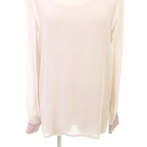 マックスマーラ MAX MARA 美品 シルクシフォンブラウス キャミソール