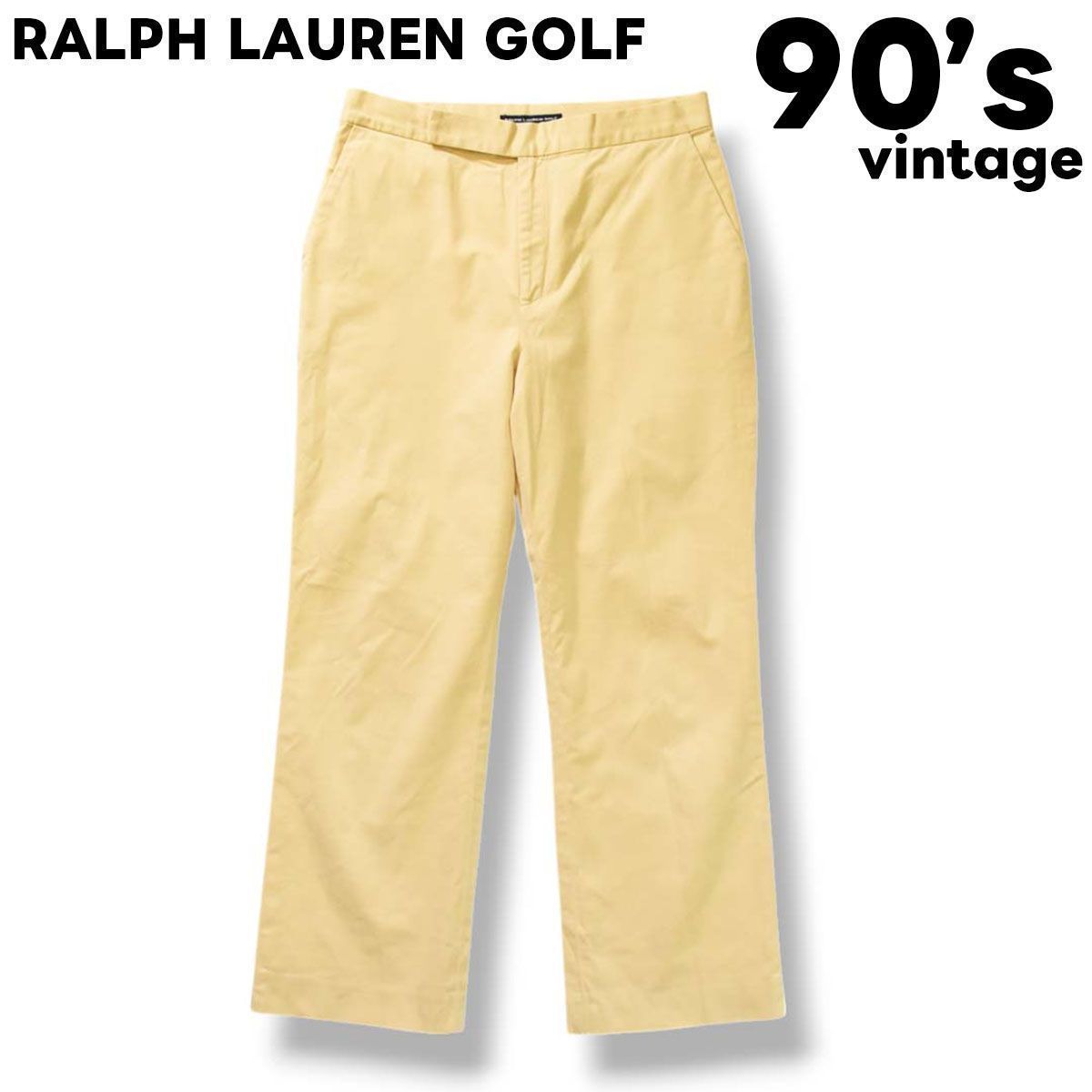 ラルフローレン　ベージュ ゴルフパンツ POLO RALPH LAUREN ゴルフ メンズパンツ（色：ベージュ系