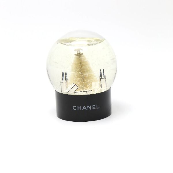 シャネル ノベルティ スノードーム オブジェ CHANEL ブラック シャネル ノベルティ スノードーム オブジェ CHANEL ブラック