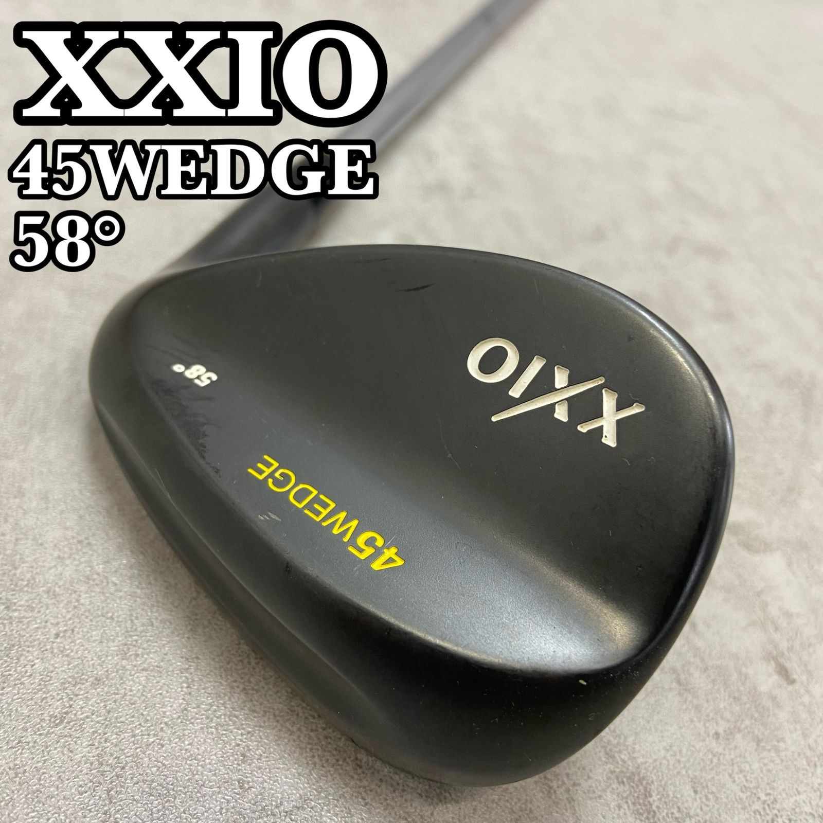 XXIO ゼクシオ 45WEDGE メンズゴルフ SW サンドウェッジ 58° スチール ...