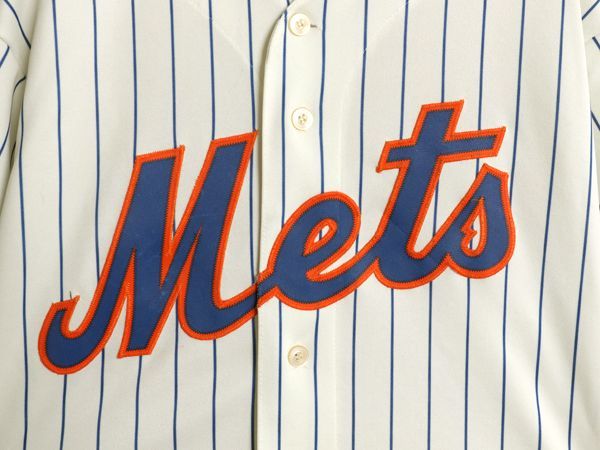 MLB オフィシャル Majestic メッツ ベースボール シャツ メンズ XL 程 ユニフォーム ゲームシャツ メジャーリーグ 半袖シャツ 大きいサイズ MLB オフィシャル Majestic メッツ ベースボール シャツ メンズ