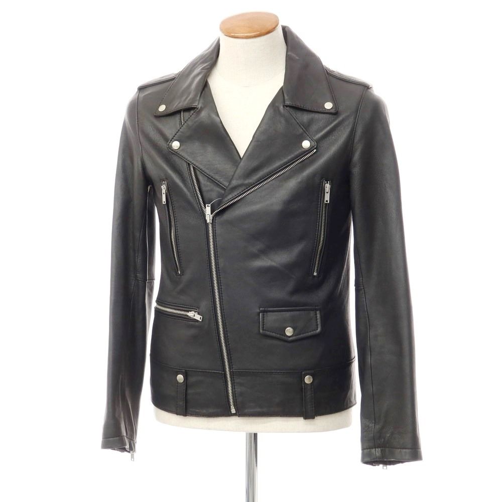 LHPシープスキンレザーライダース L.H.P シープレザー シングル