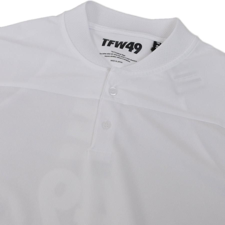 TFW49｜ティーエフダブリュー COLLAR LESS POLO カラーレス