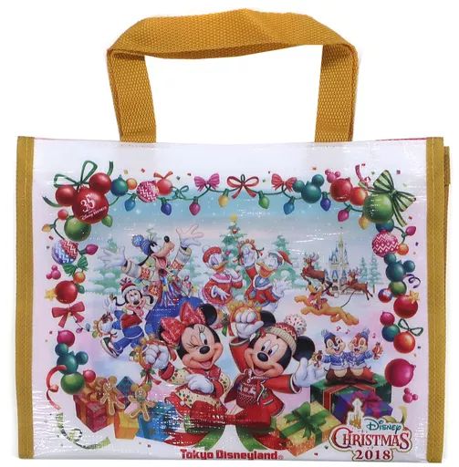ディズニークリスマス ファンタジー2008 ショッピングバッグ Disney - 東京ディズニーリゾート 25周年 クリスマスバージョン