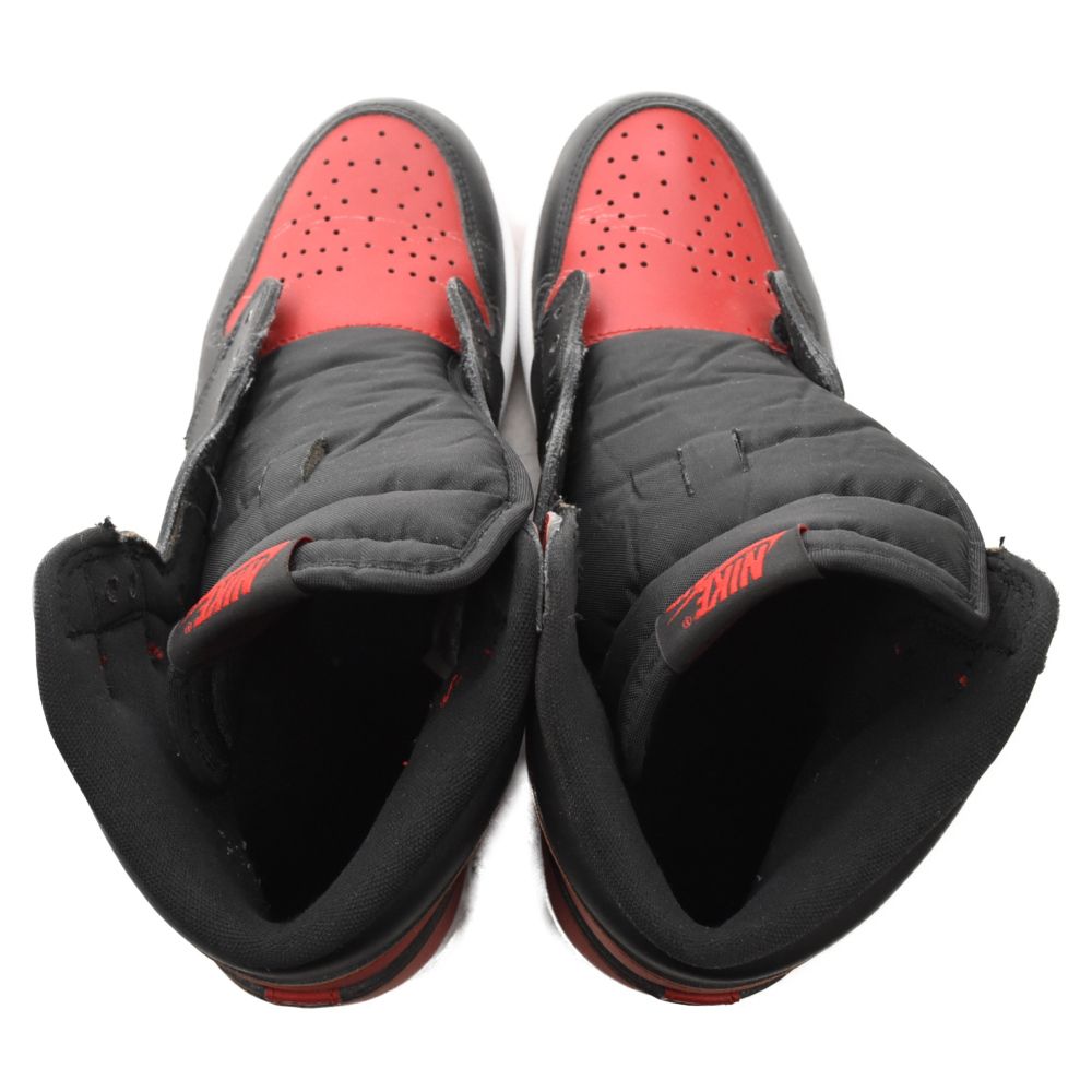 NIKE (ナイキ) AIR JORDAN 1 RETRO HIGH OG BRED PATENT エア ...