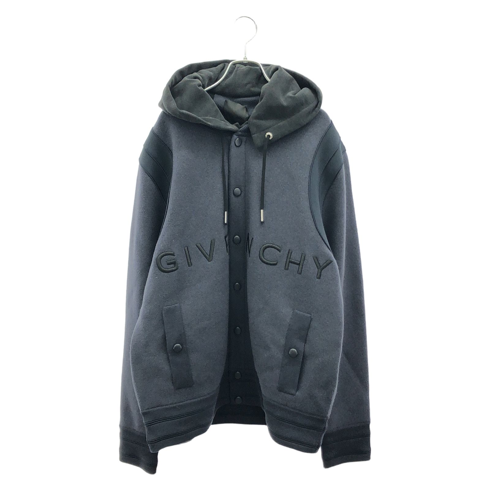 ジバンシィ GIVENCHY ブルゾン ブルゾン ネイビー ウール ブルゾン メンズ Used A