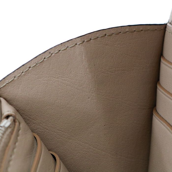 ロエベ LOEWE アナグラム コンティネンタルウォレット ペブルグレイン