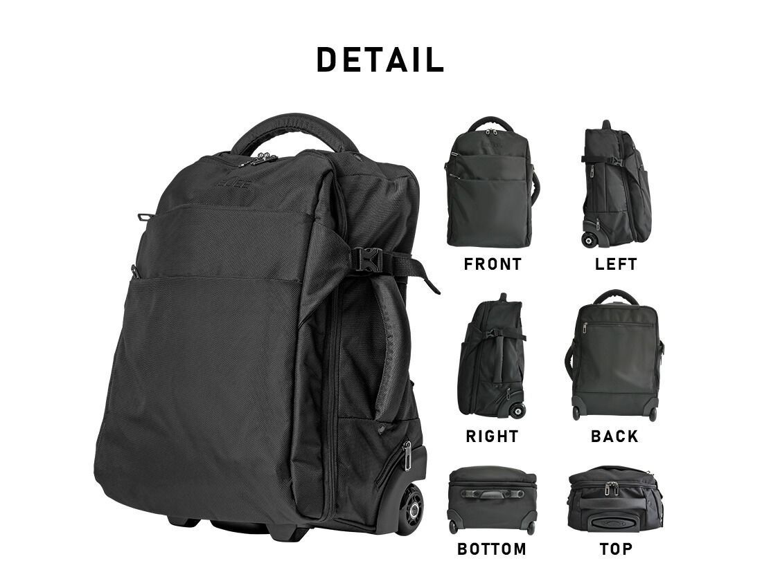 公式販売店】新品 LeeDee 2WAY キャリーバッグ ホワイト