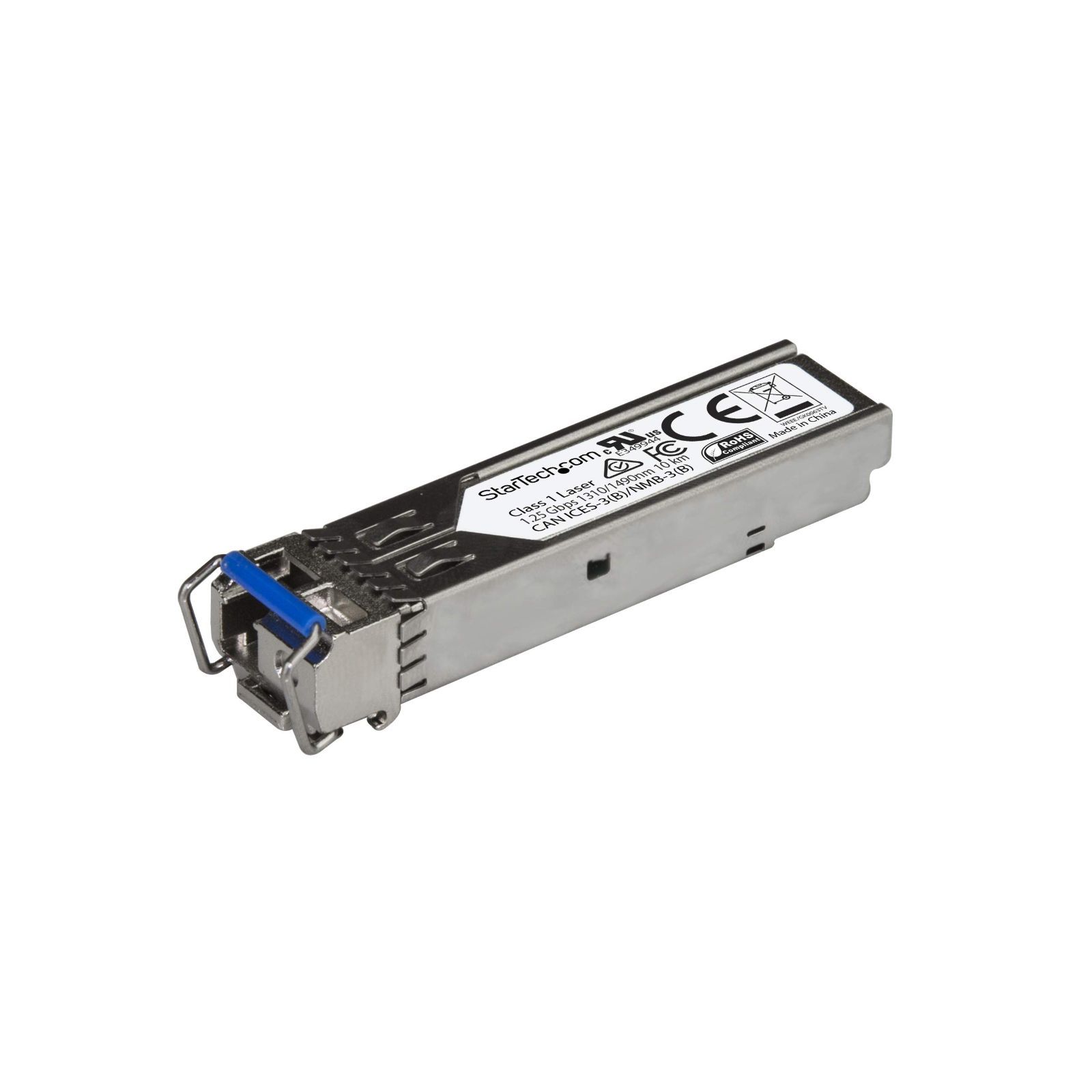 StarTech.com SFPモジュール/Juniper製品SFP-GE40KT3R5互換/1000BASE-BX-U準拠 BiDi光トランシーバ/1310nmTx 1550nmRx/DDM SFPGE40KT3R5