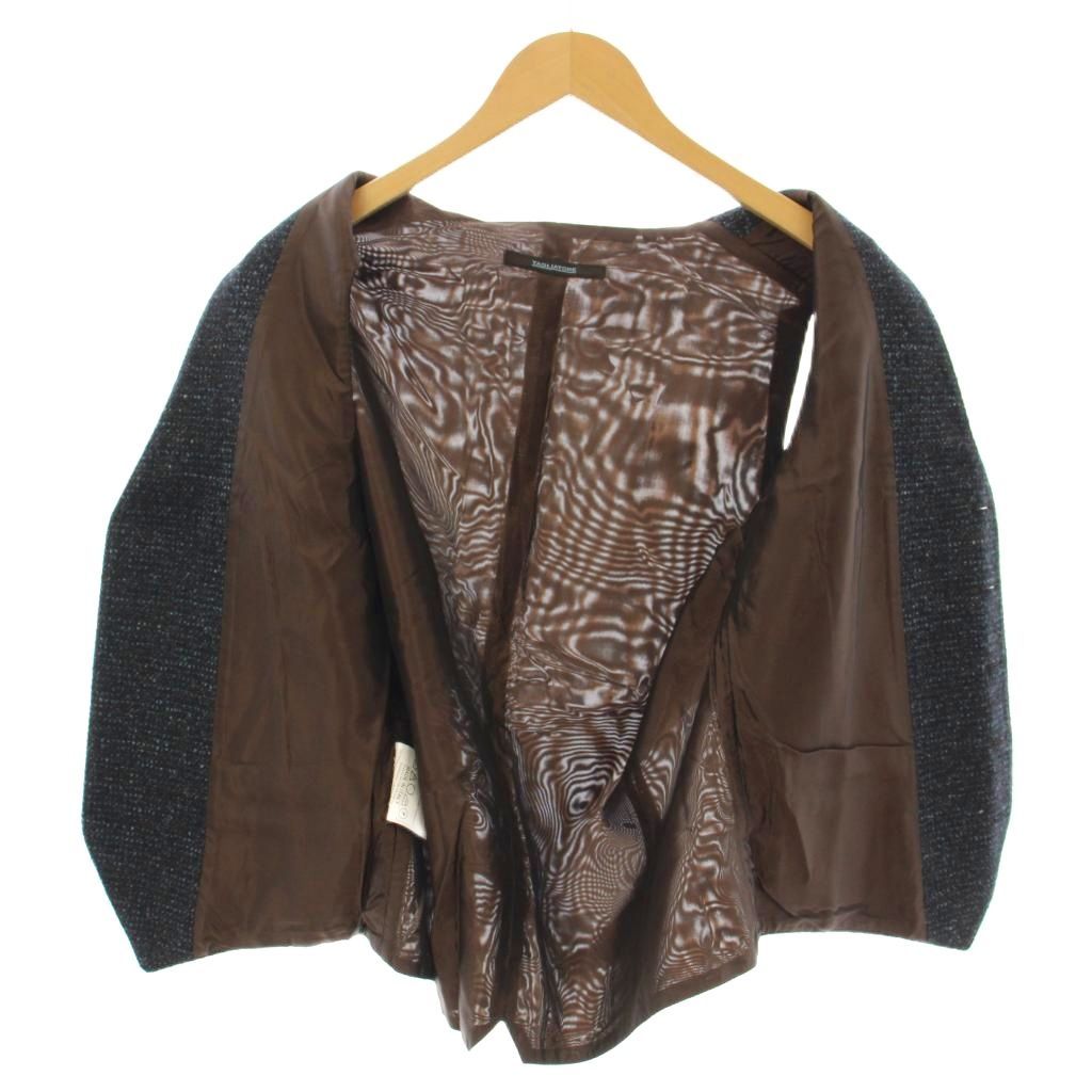 TAGLIATORE ヘリンボーンベスト茶サイズ50 TAGLIATORE ヘリンボーンベスト茶サイズ50 タリアトーレ TAGLIATORE