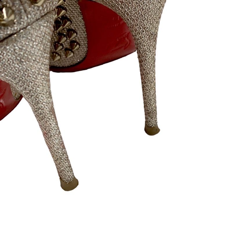 クリスチャンルブタン レザー グリッター スパイク パンプス ベージュ 楽天市場】クリスチャンルブタン Christian Louboutin FIFI