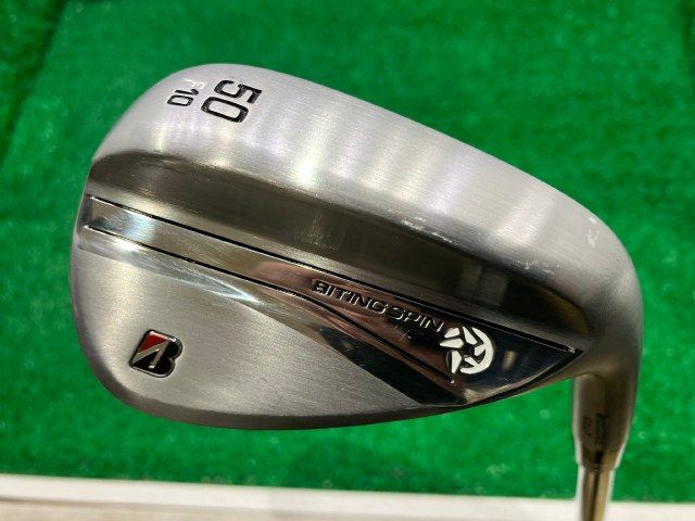 激安[645] ウェッジ ブリヂストン BITING SPIN ノーメッキ 50-10/DG D.S.T./S200/50和歌山