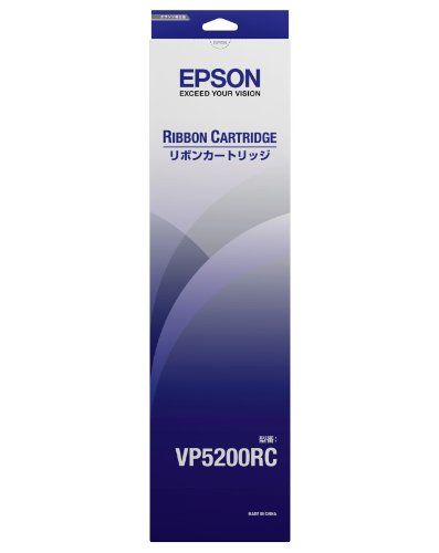 【新品・2営業日で発送】EPSON エプソン リボンカートリッジ (VP-5200用／ブラック)(VP5200RC)