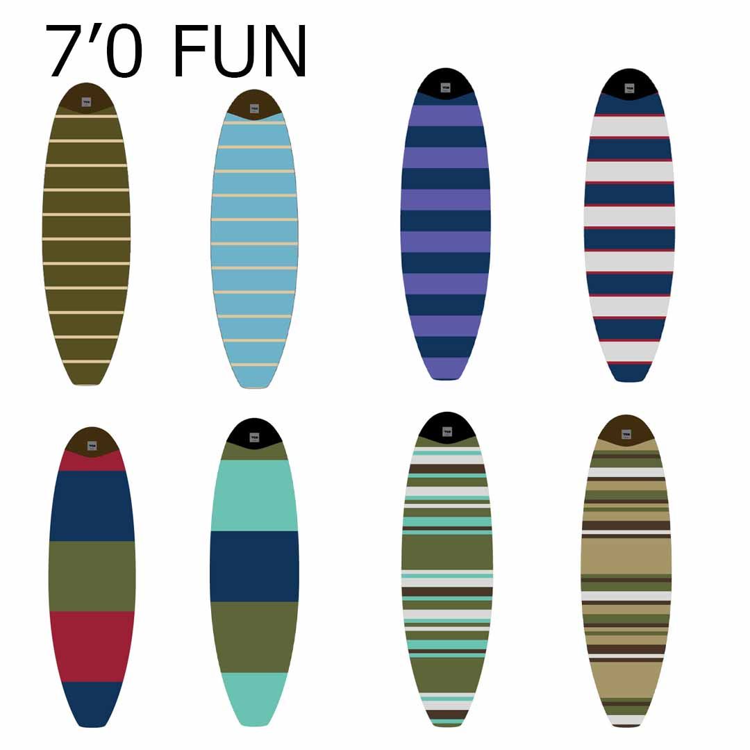 ツールスTLS　KNIT CASE　ニットケース　7'0　FUN　ソフトファンボードケース 