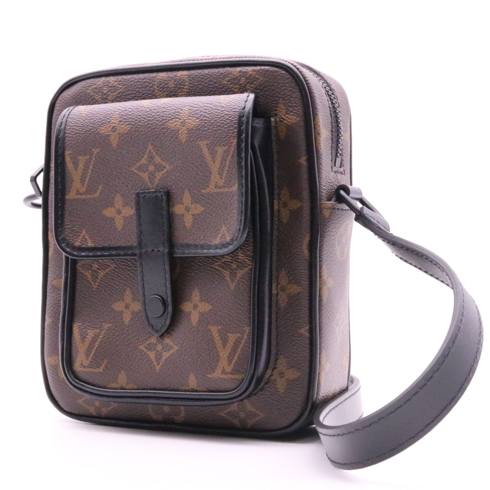 未使用品 Louis Vuitton ルイ ヴィトン モノグラム マカサー クリストファー・ウェアラブル ウォレット M69404 ショルダー バッグ  新品同様 - メルカリ