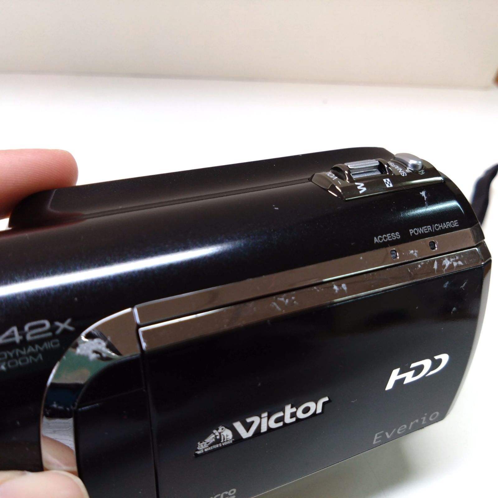 316 Victor HDD Everio GZ-MG880-B ビデオカメラ エブリオ