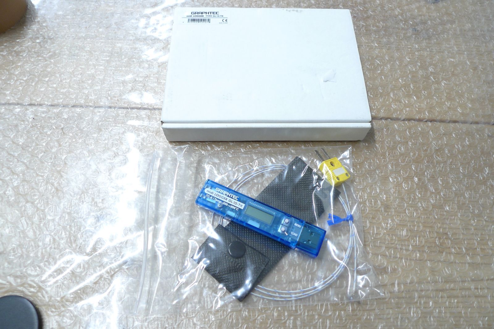 GRAPHTEC 小型データロガー 電流タイプ GL10-tk 管理0305