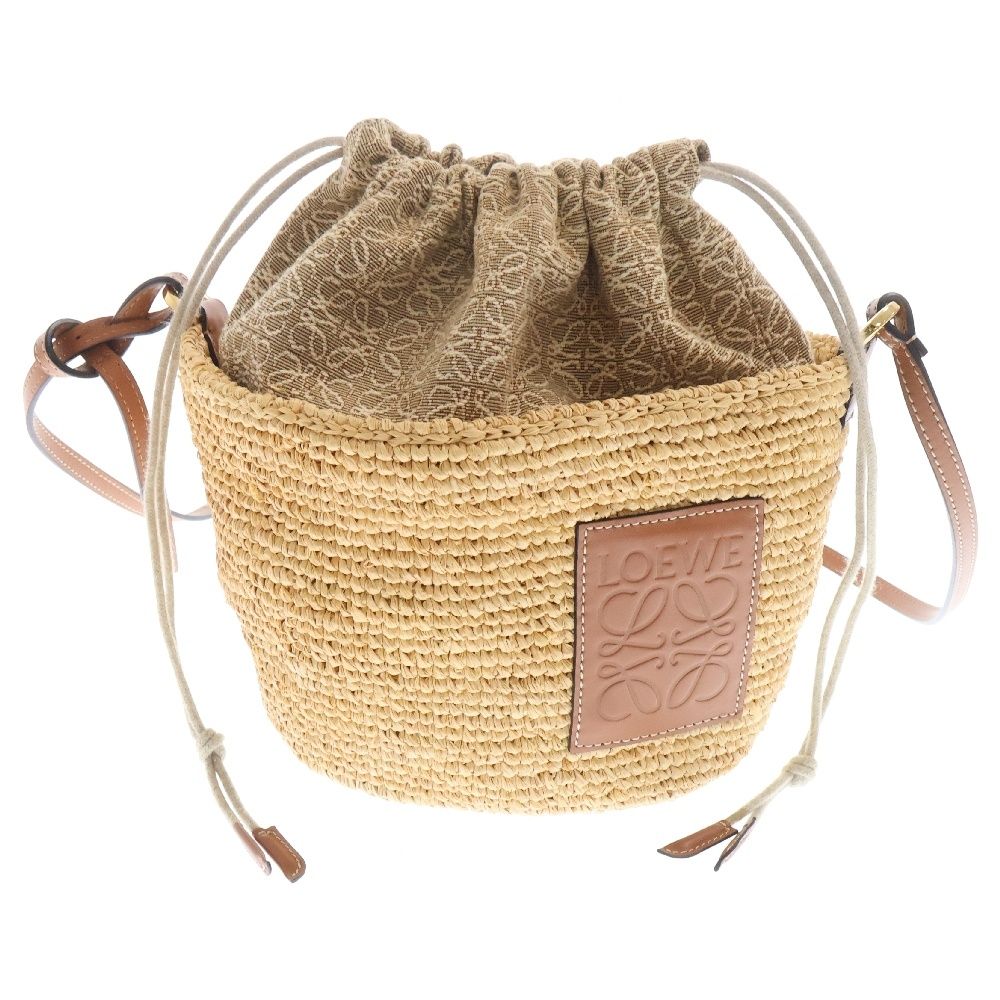 ロエベ新品 ラフィア かごバッグ ショルダー 楽天市場】LOEWE ロエベ
