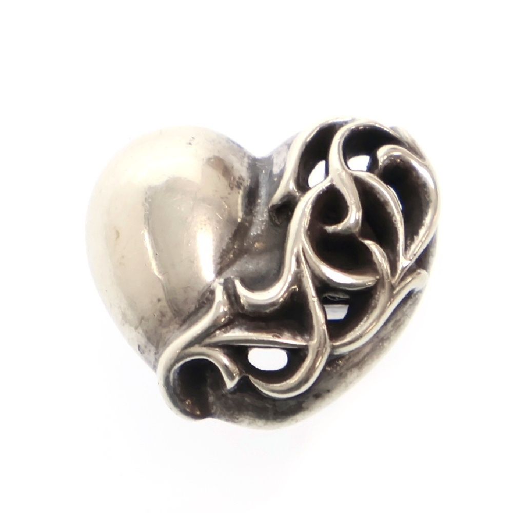 CHROME HEARTS (クロムハーツ) HAIRBAND ハートボタンヘアゴム