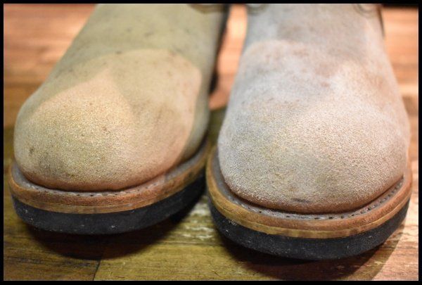  8 5 D 08年 レッドウィング 8268 スエード エンジニア ホーソーンアビレーン ラフアウト スチールトゥ ブーツ redwing FJ 040 エンジニアブーツ ブーツ 革靴