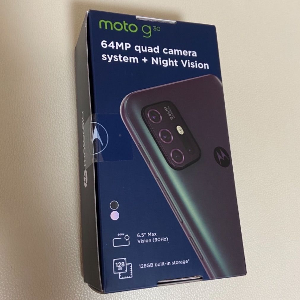 新品未使用】モトローラMotorola g30 simフリースマートフォン⭐︎ - メルカリ