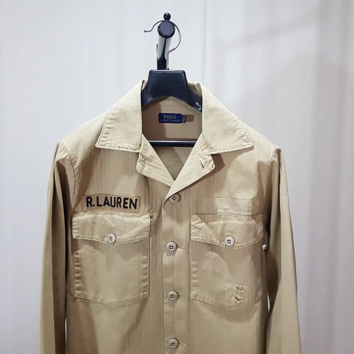 Permanent press コットン usa シャツ L | ALIELLEHOEDEN.NL