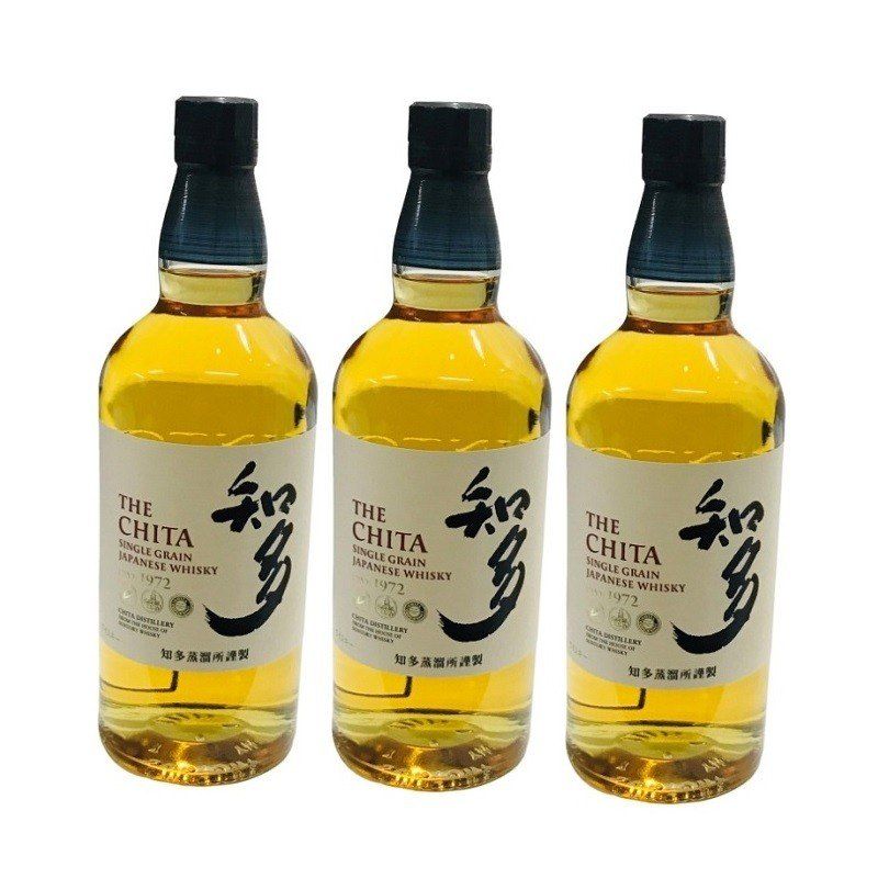 3本セット サントリー ウイスキー 知多 シングルグレーン 700ml 43度 未開栓品 22506K3213