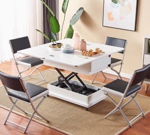 ポータブルリフトブラケットシザーテーブル