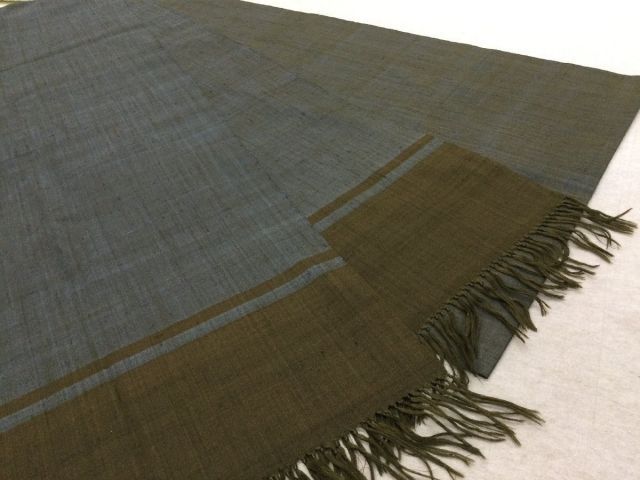 〔楽布特選〕P33391 紬 兵児帯 男物 ♥ オークション t