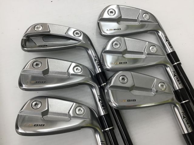 中古】 本間ゴルフ LB-818 ポケットキャビティ 6S アイアンセット IR