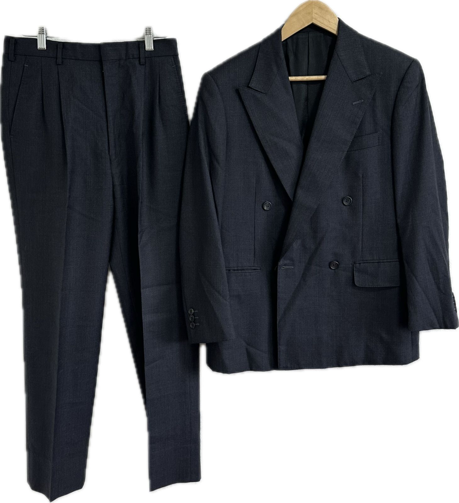 Z1524【美品】HickeyFreemanヒッキーフリーマン ビジネススーツ 