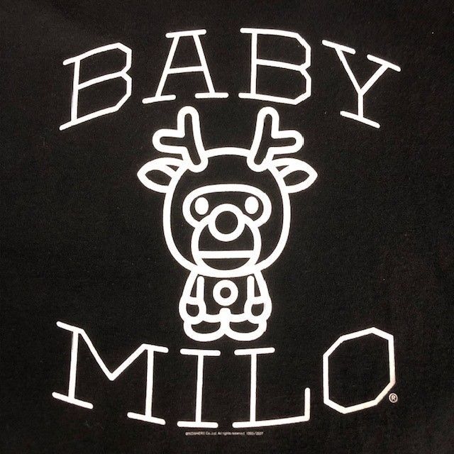 Bape A BATHING APE 2007 Christmas T-shirts サイズM　日本製　06062514　01　FADE