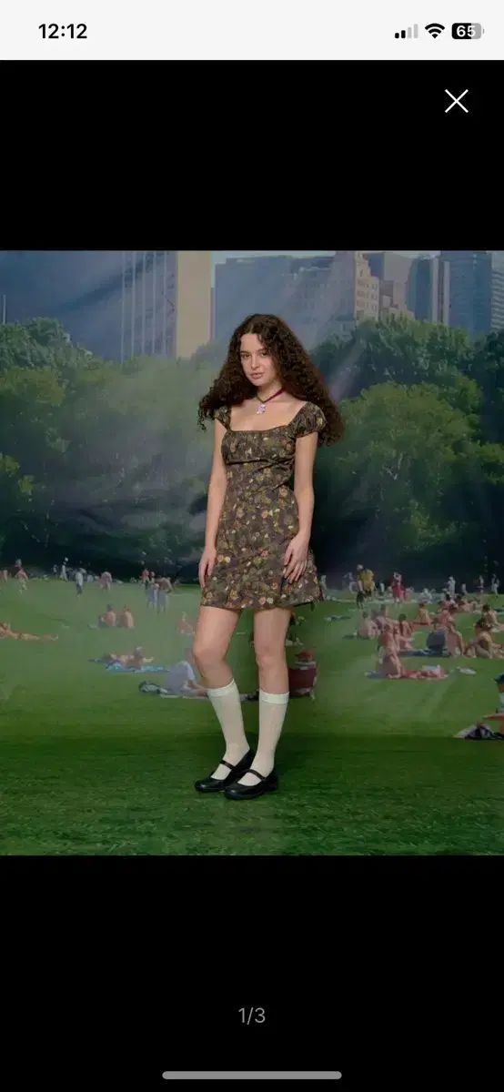 loulouseoul Urban Dream Mini Dress Brown