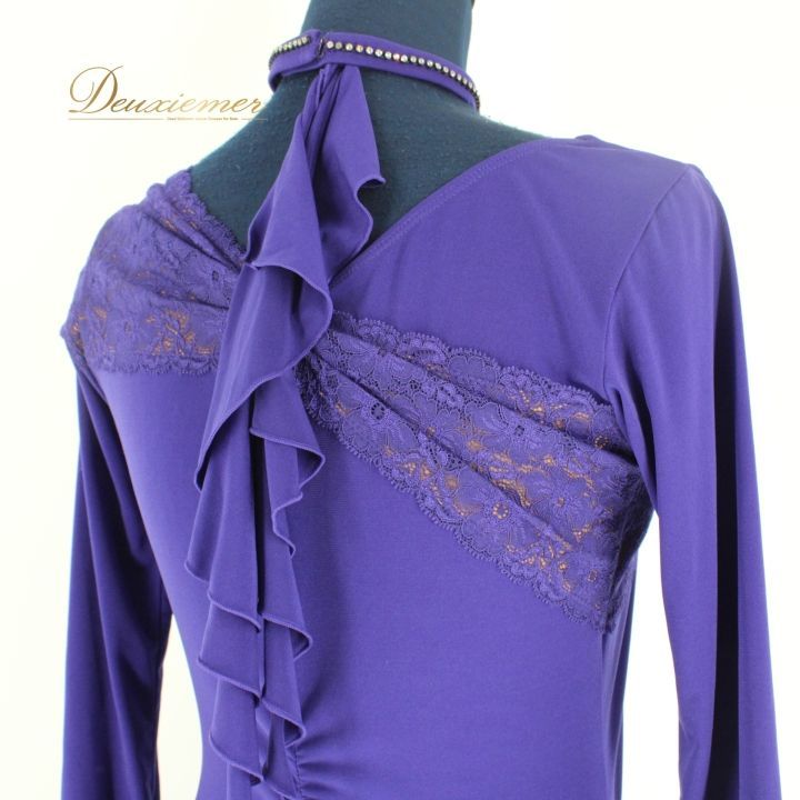 社交ダンス 衣装 チャコット Chacott ワンピース ドレス レース