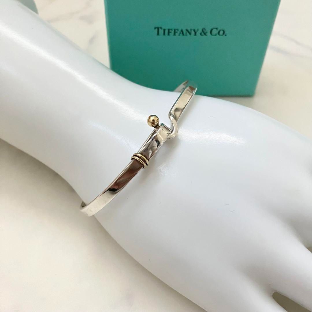 TIFFANY&CO✨ティファニー　750YG 925 フックバングル TIFFANY&CO✨ティファニー750YG 925 フックバングル