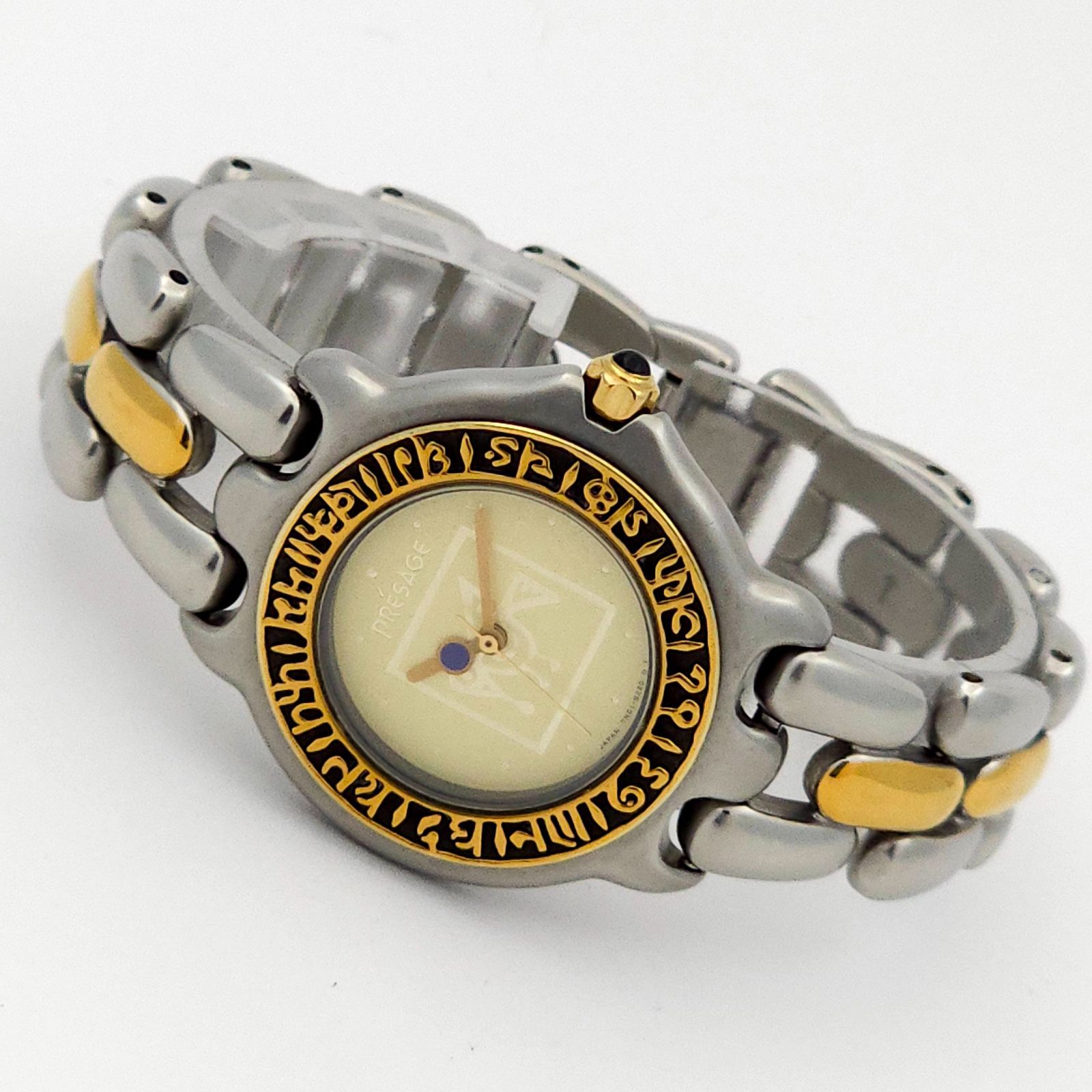☆良品 SEIKO セイコー プレサージュ 7N01-6180 QZ 動作品 コンビ 
