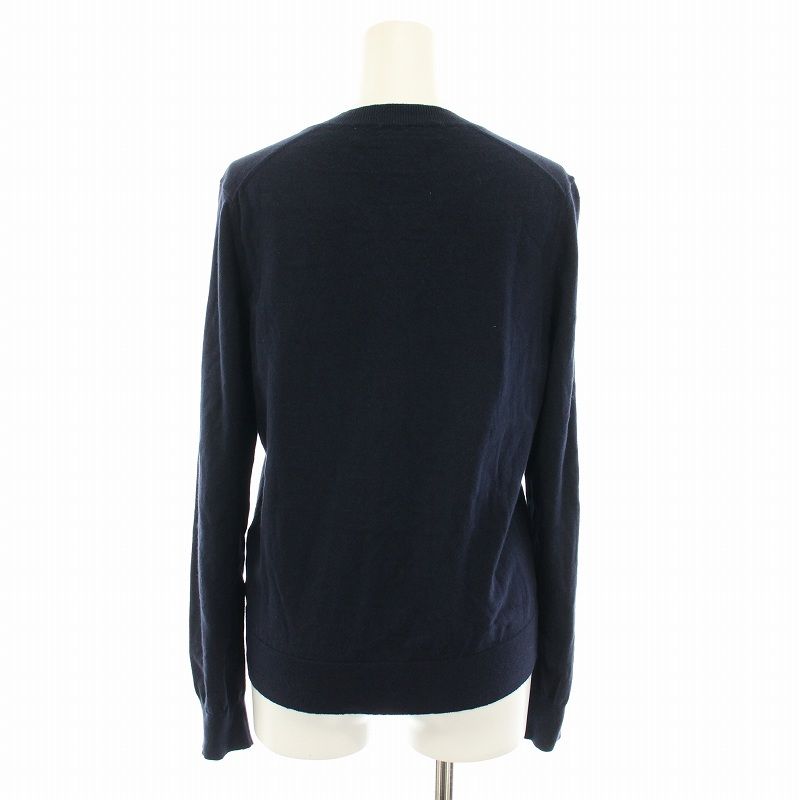 【美品】コムデギャルソン　長袖カーディガン・クルーネック・コムコム・ COMME des GARCONS PLAY プレイ コムデギャルソン カーディガン