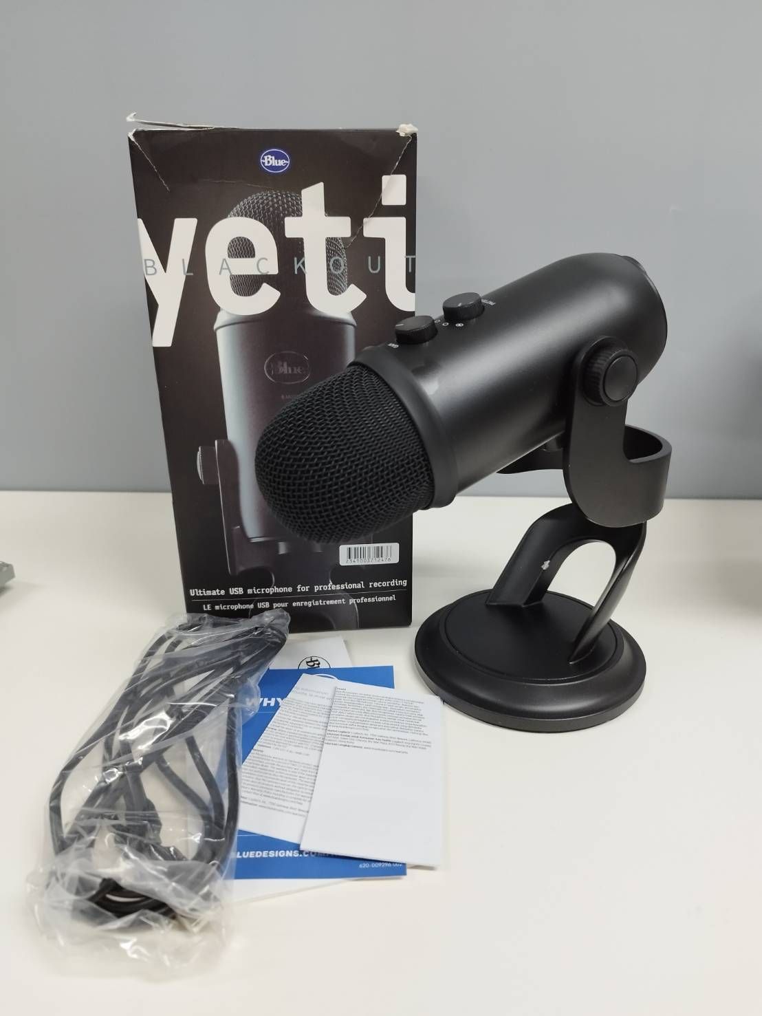 Blue yeti BM400BK|USBコンデンサーマイク