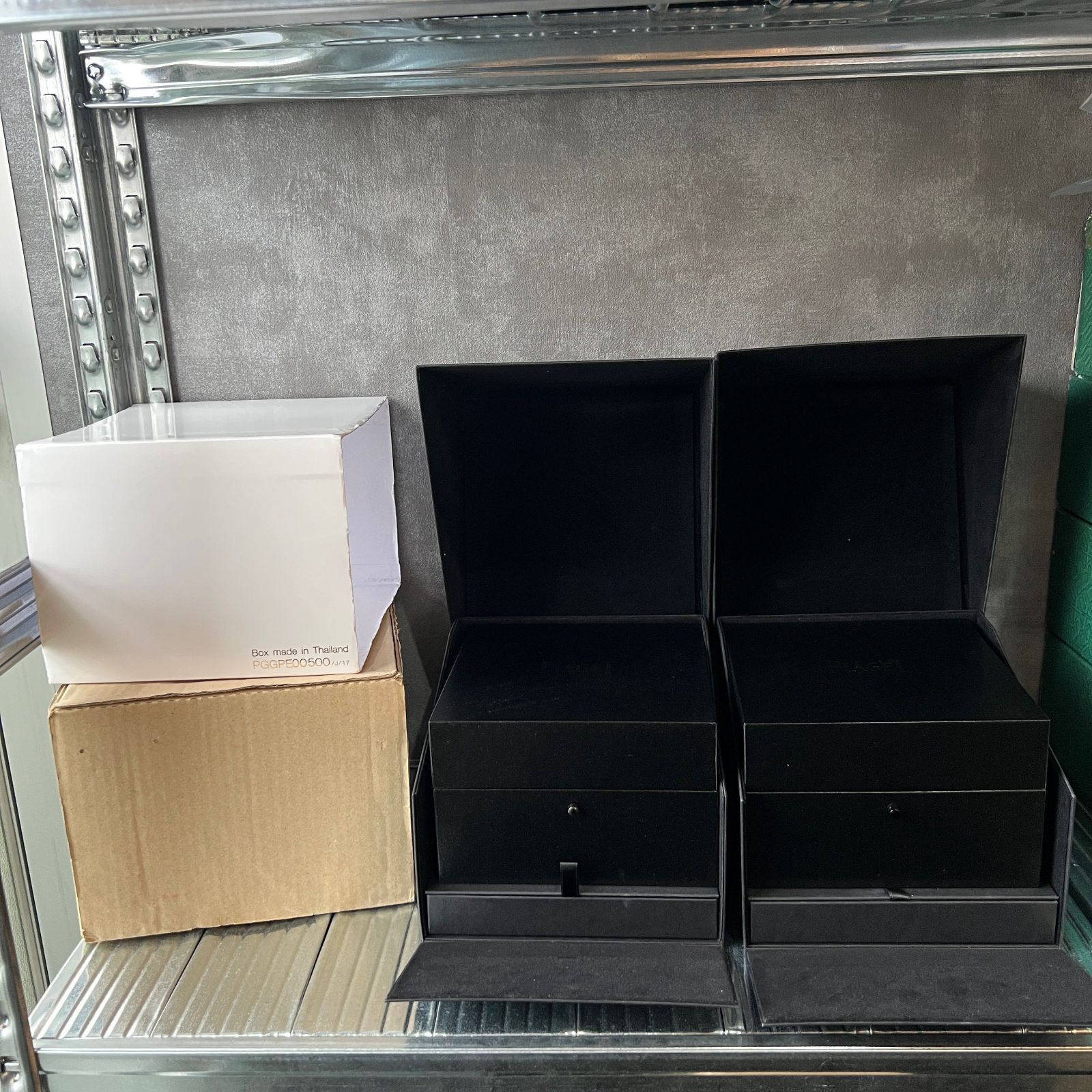 美品 ピアジェ Piaget 空箱 時計ケース BOX 2Pセット - メルカリ