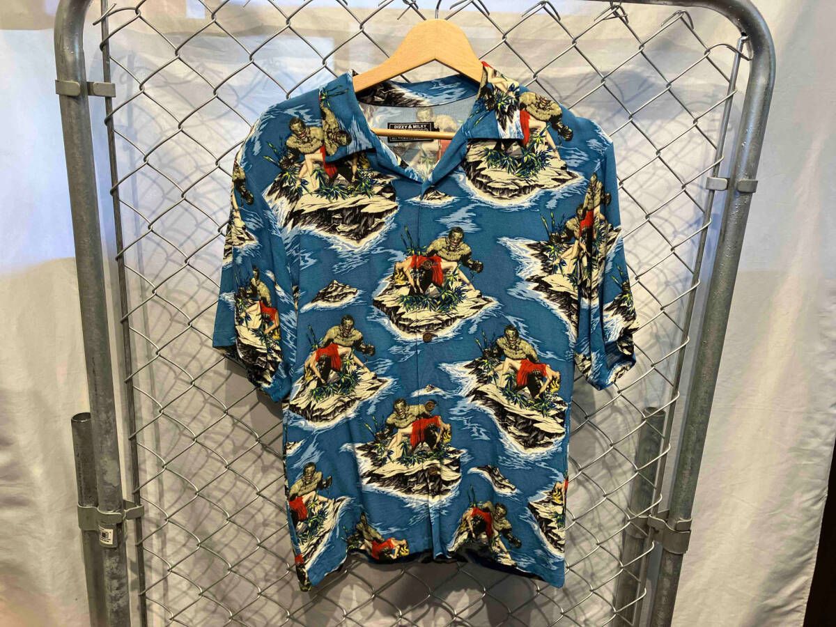 ヒステリックグラマー hysteric glamour アロハシャツ 総柄シャツ